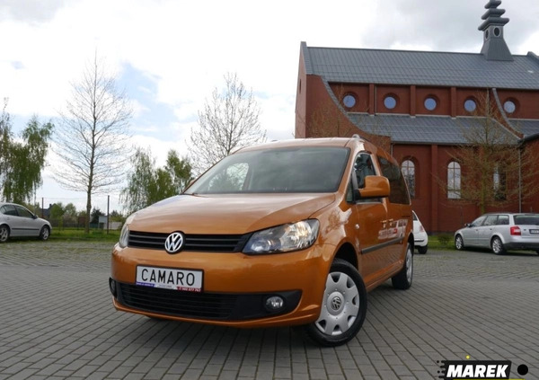 Volkswagen Caddy cena 43900 przebieg: 203445, rok produkcji 2015 z Osiek małe 211